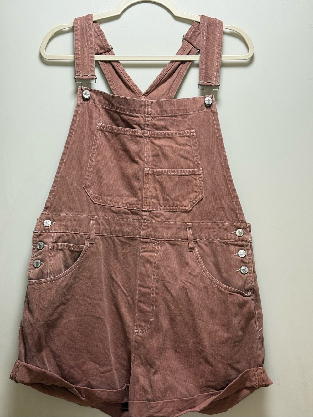We The Free Ziggy Shortalls. Rust Brown XL